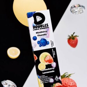 Doubles Blueberry Thunder - Strawberry Lemonade Disposable