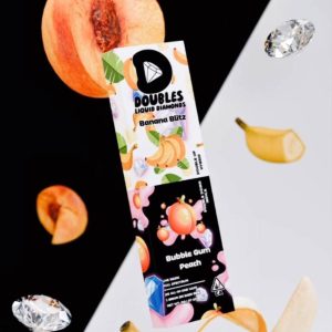 Doubles Banana Blitz - Bubble Gum Peach Disposable