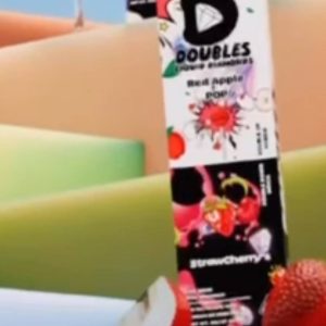 Doubles Red Apple - Strawcherry Disposable